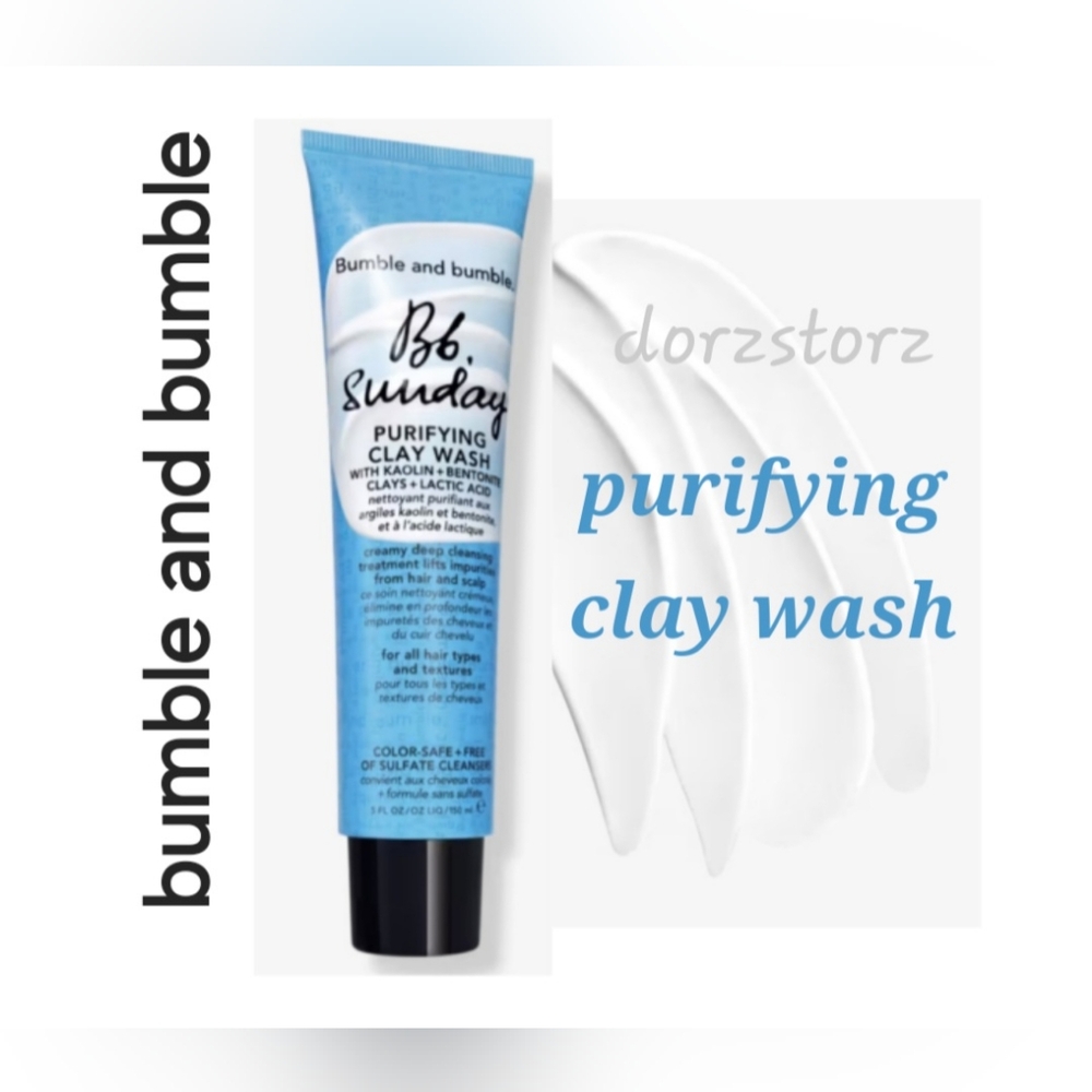 BUMBLE AND BUMBLE *Sunday Purifying Clay Wash* / 5 fl oz / New in box